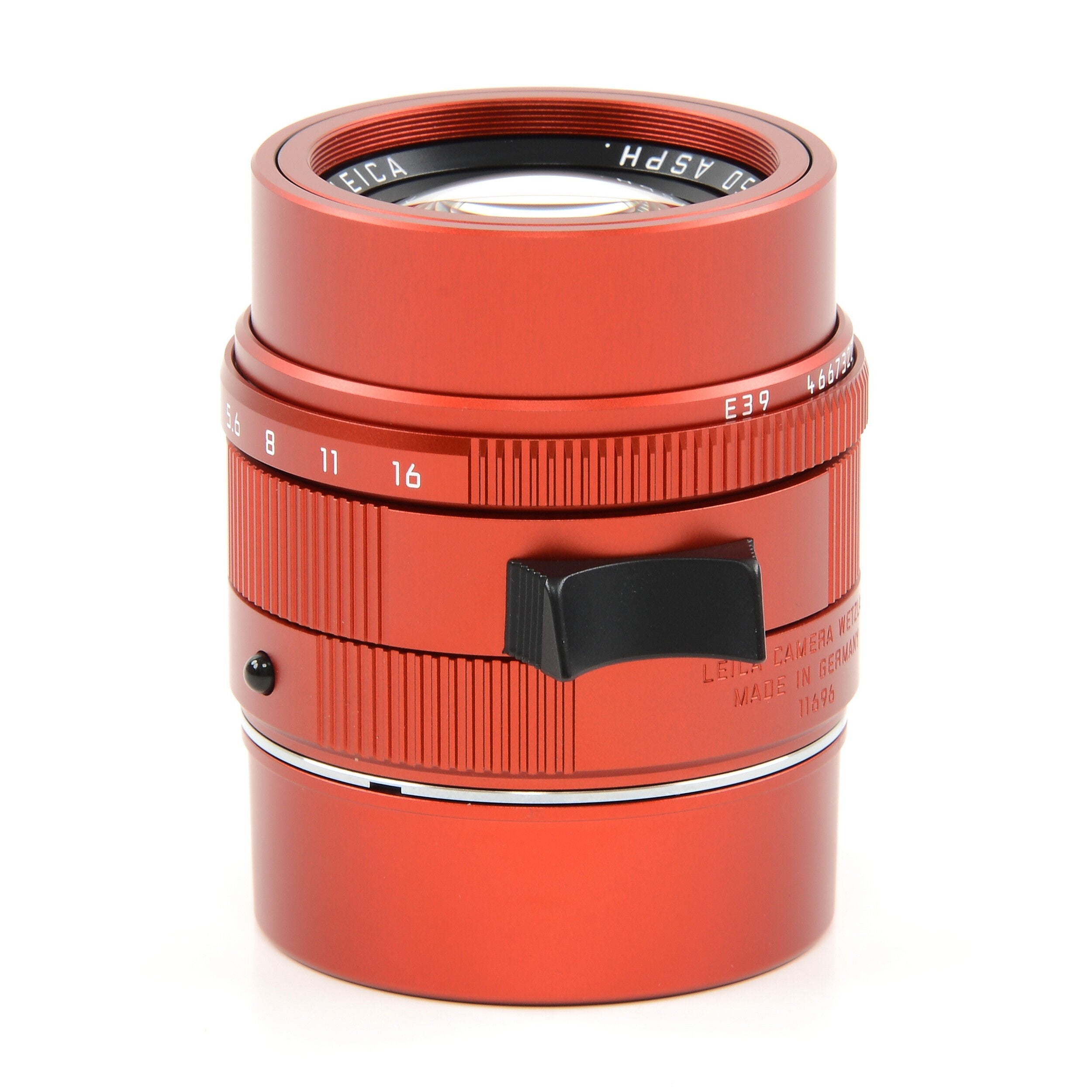 Leica 50mm f2 APO-Summicron Red Anodized Limited Edition + Doos