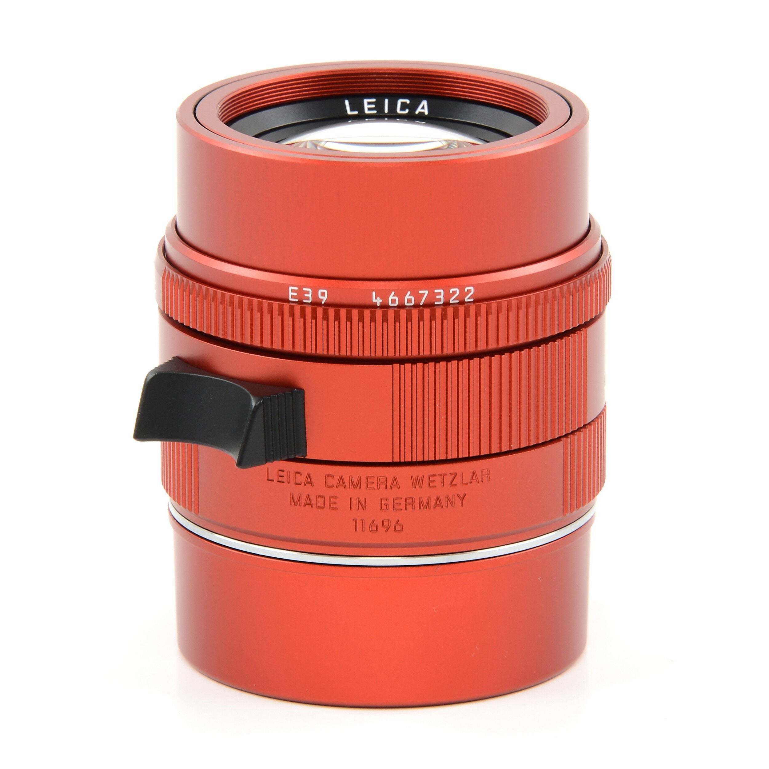 Leica 50mm f2 APO-Summicron Red Anodized Limited Edition + Doos