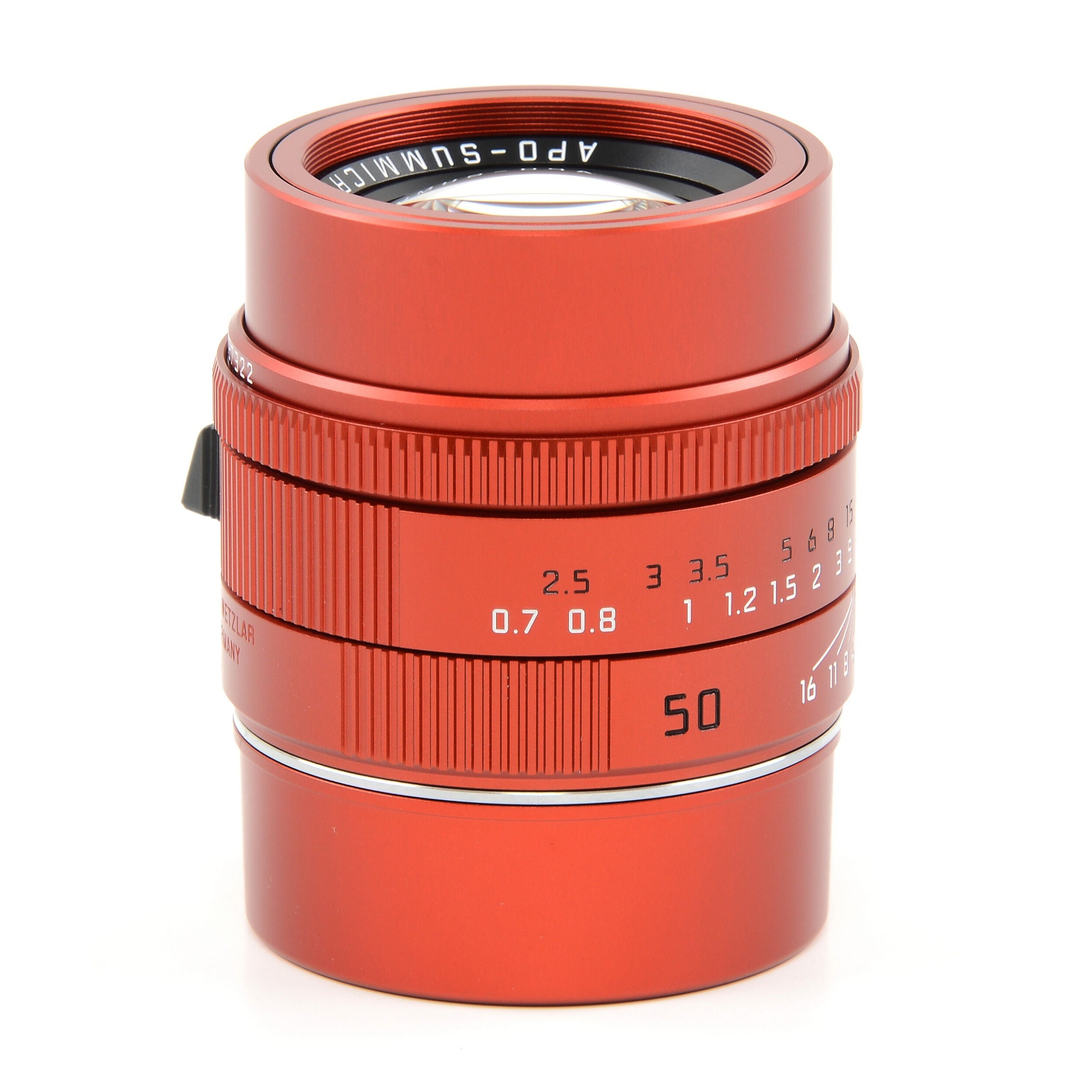 Leica 50mm f2 APO-Summicron Red Anodized Limited Edition + Doos