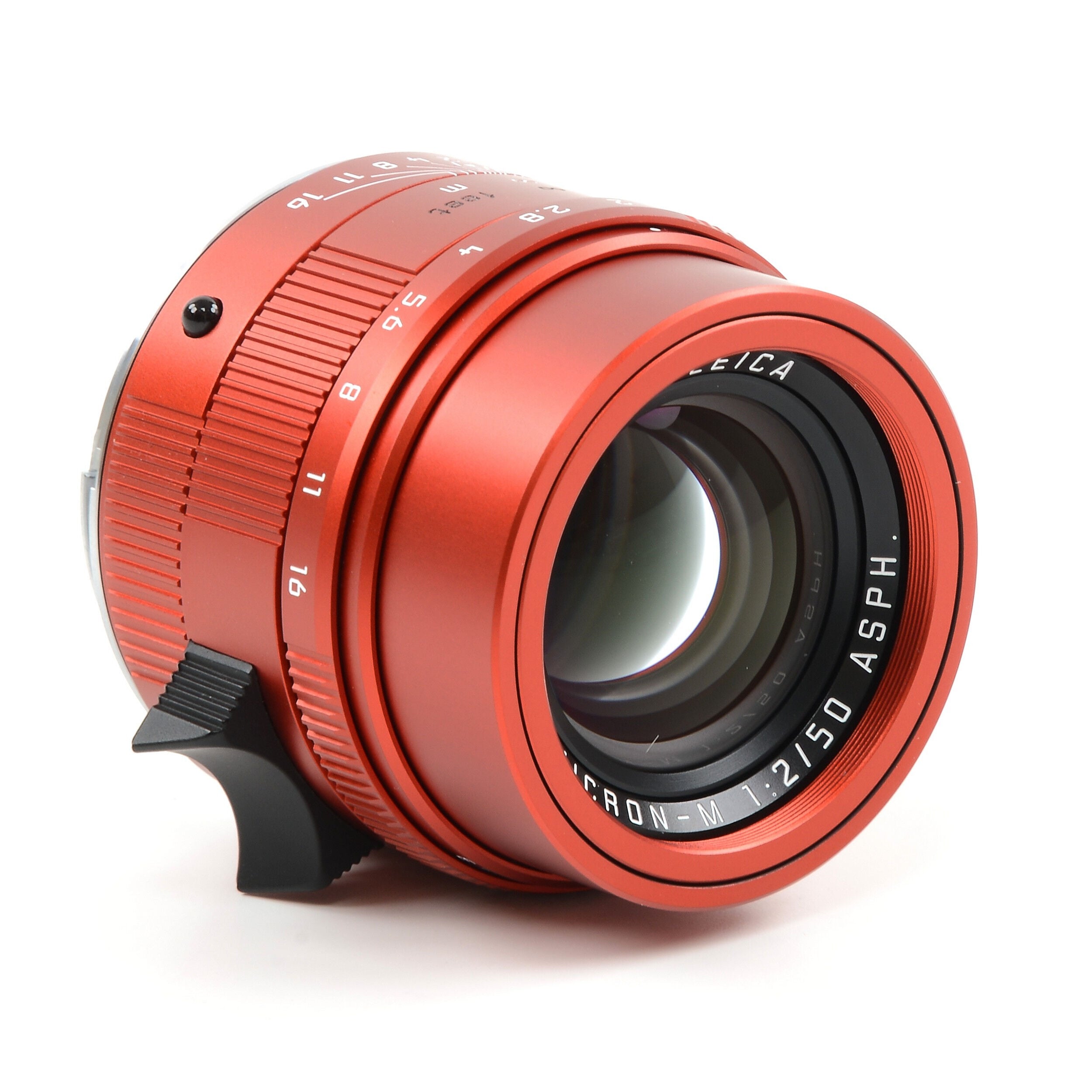 Leica 50mm f2 APO-Summicron Red Anodized Limited Edition + Doos