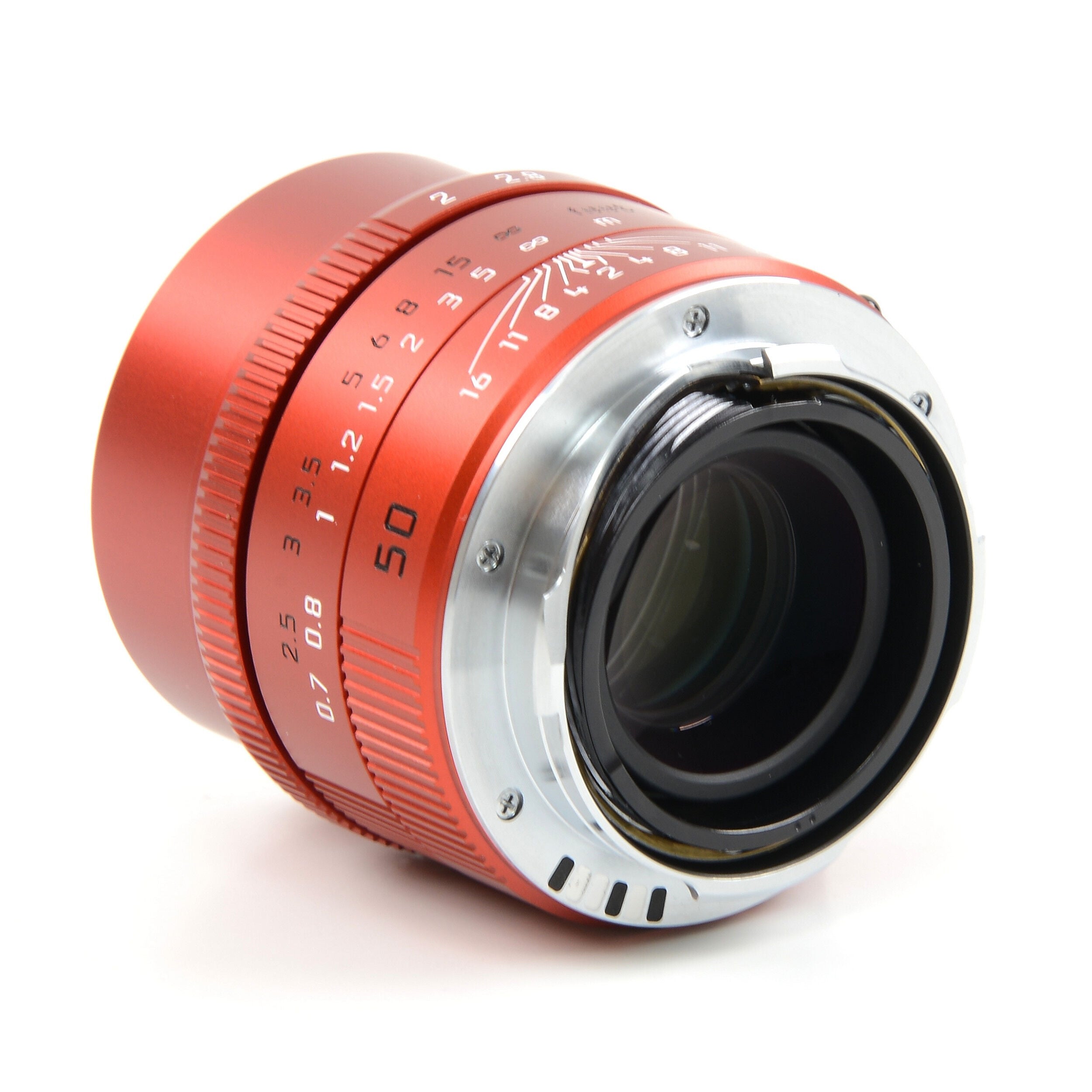 Leica 50mm f2 APO-Summicron Red Anodized Limited Edition + Doos
