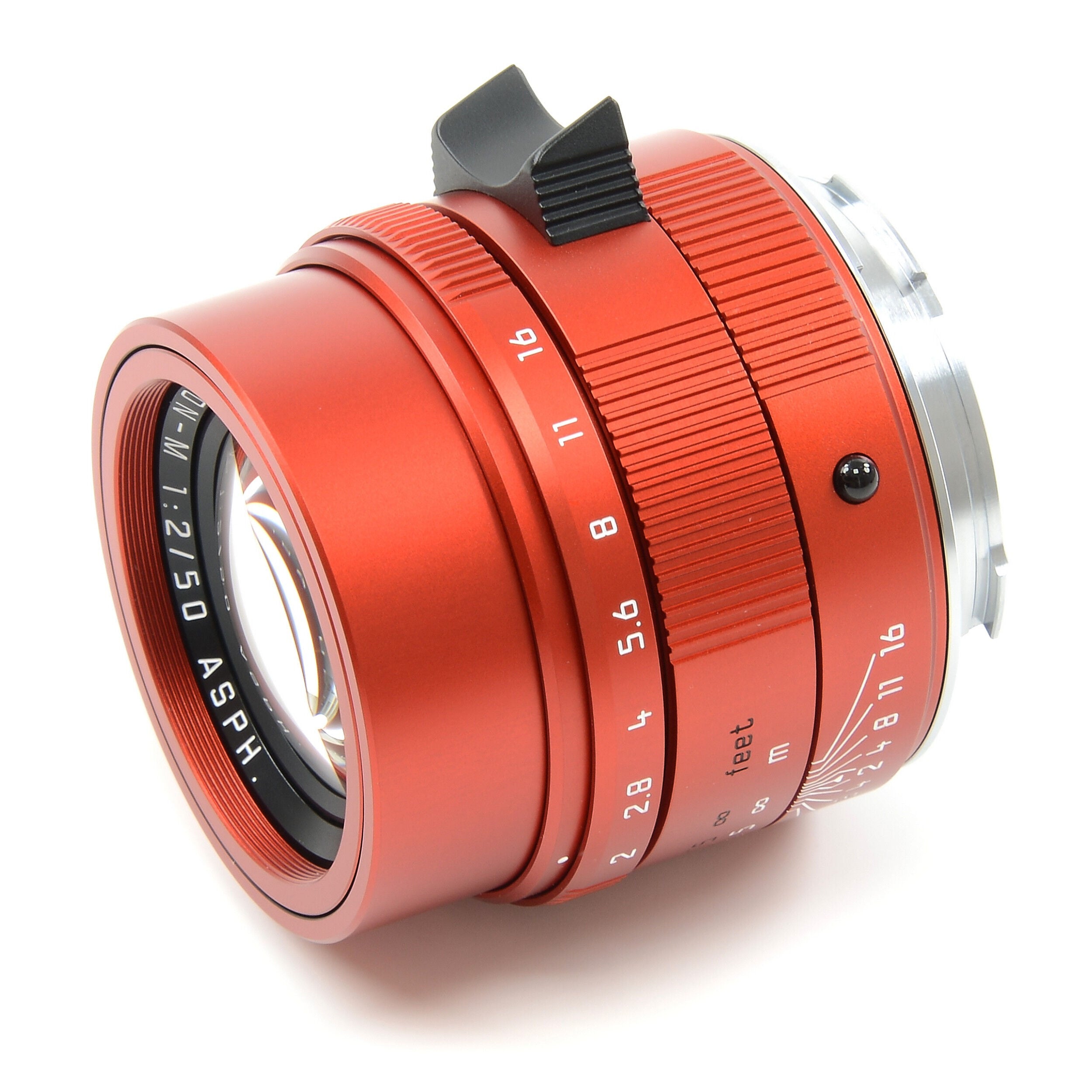 Leica 50mm f2 APO-Summicron Red Anodized Limited Edition + Doos