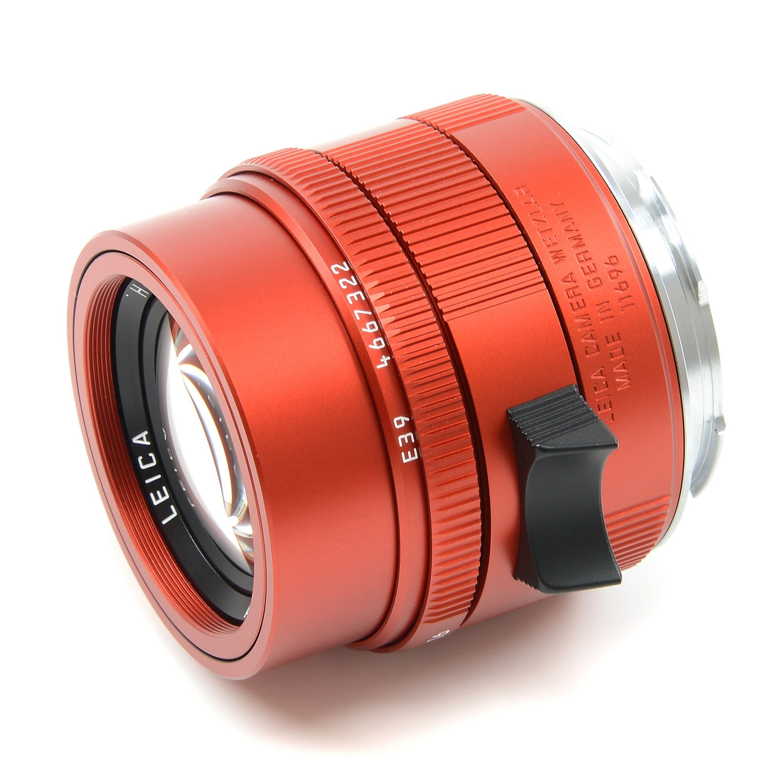 Leica 50mm f2 APO-Summicron Red Anodized Limited Edition + Doos