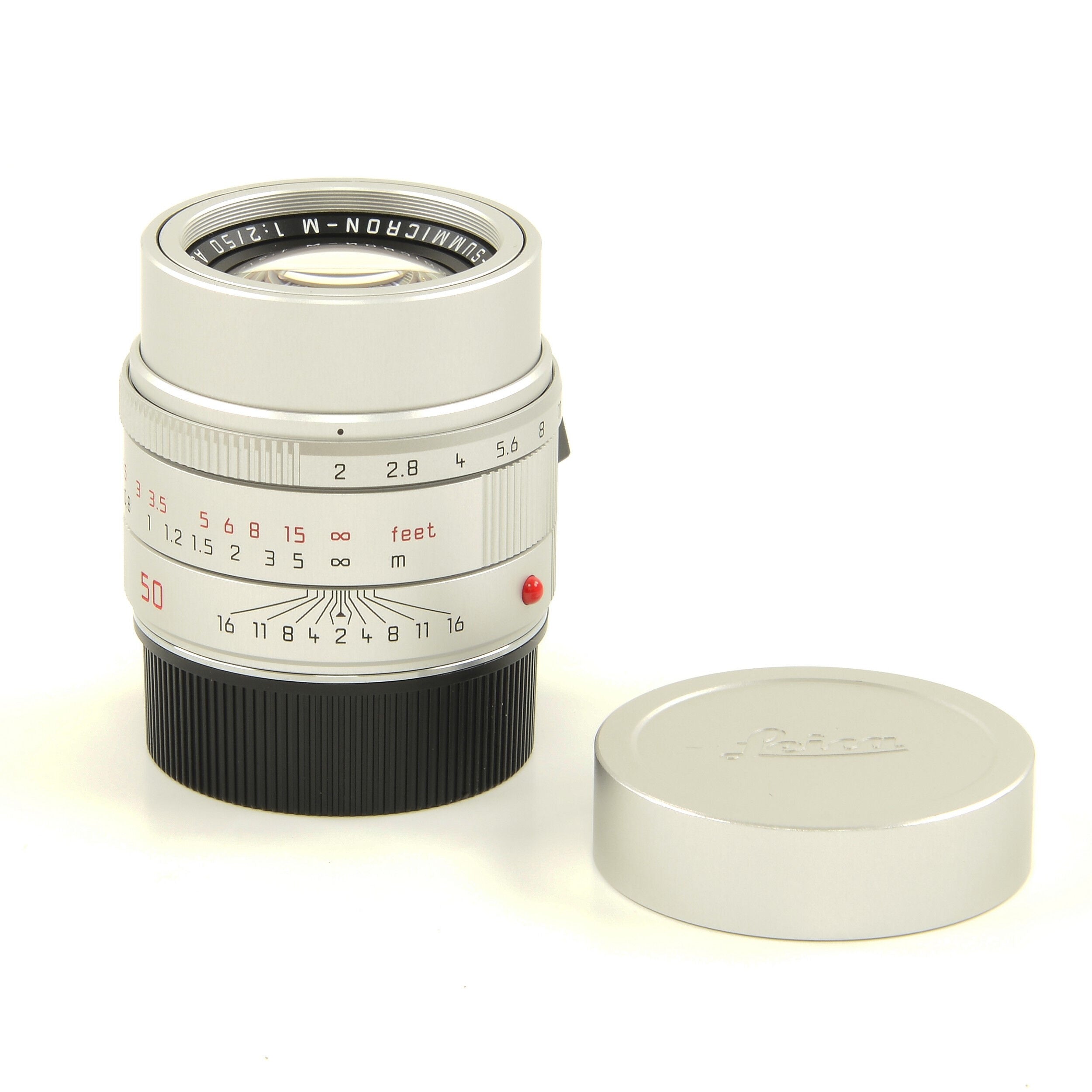 Leica 50mm f2 APO-Summicron-M Chroom + Doos