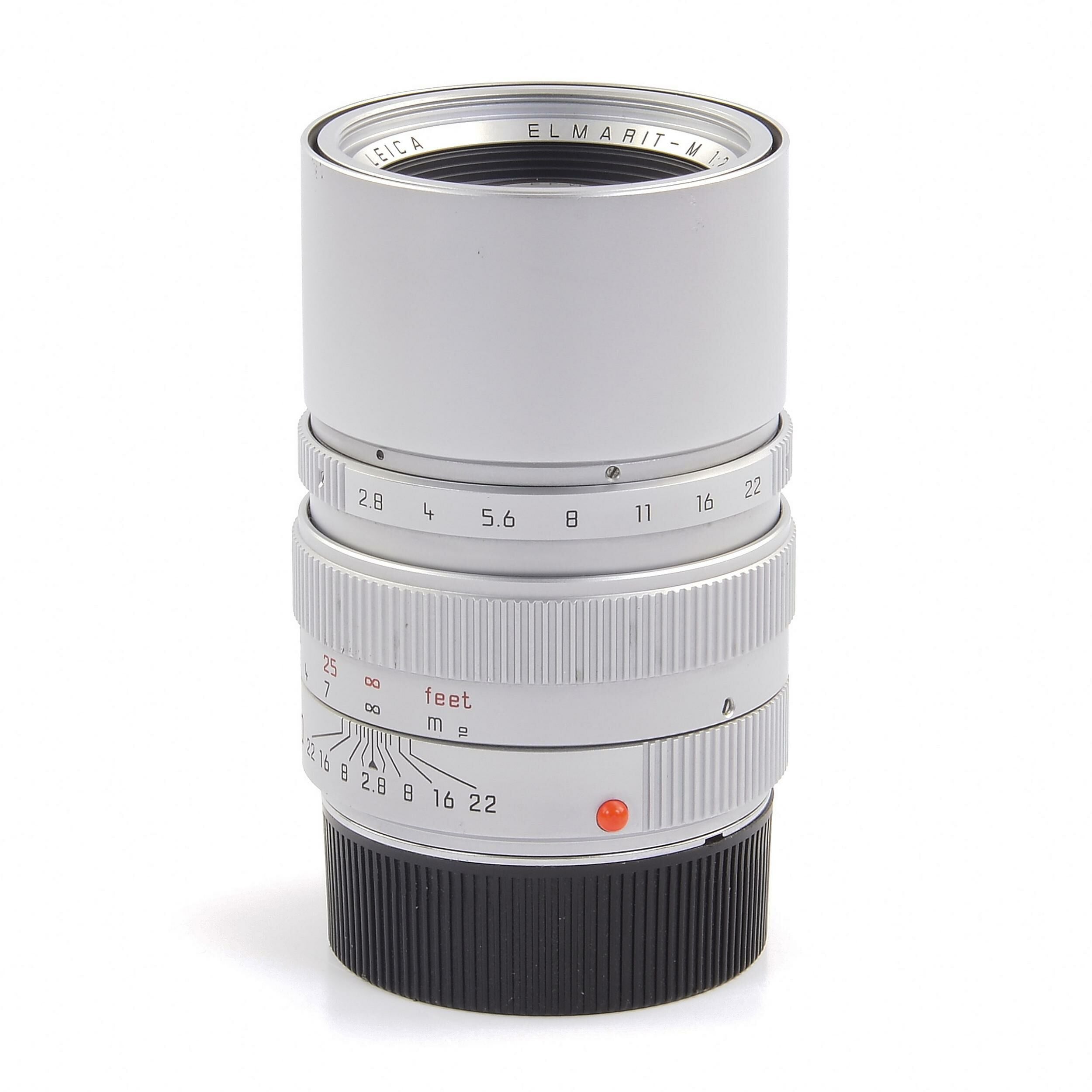Leica 90 mm f2.8 Elmarit-M Chroom