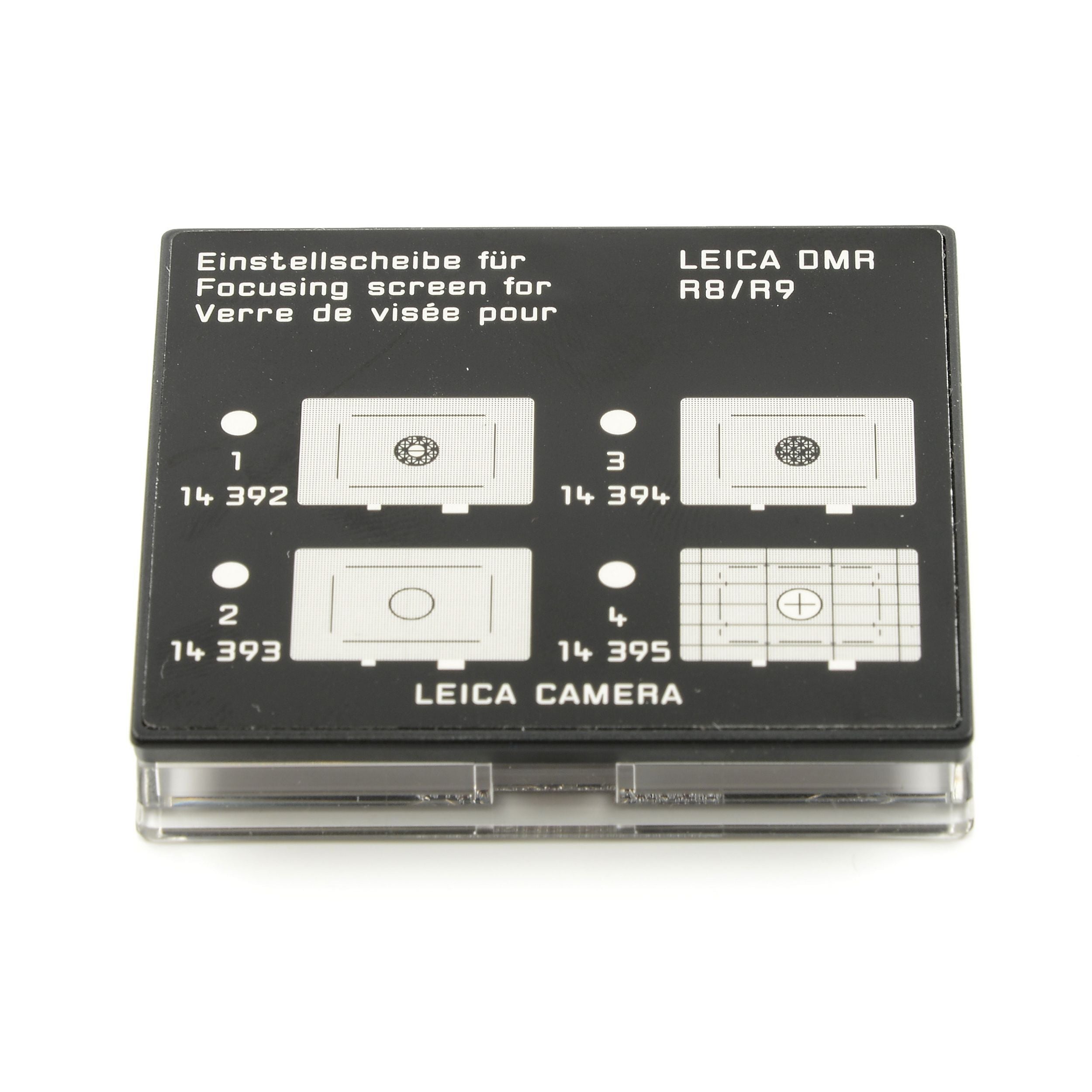 Leica DMR Uniform Matglas 14393 + Doos Zeldzaam