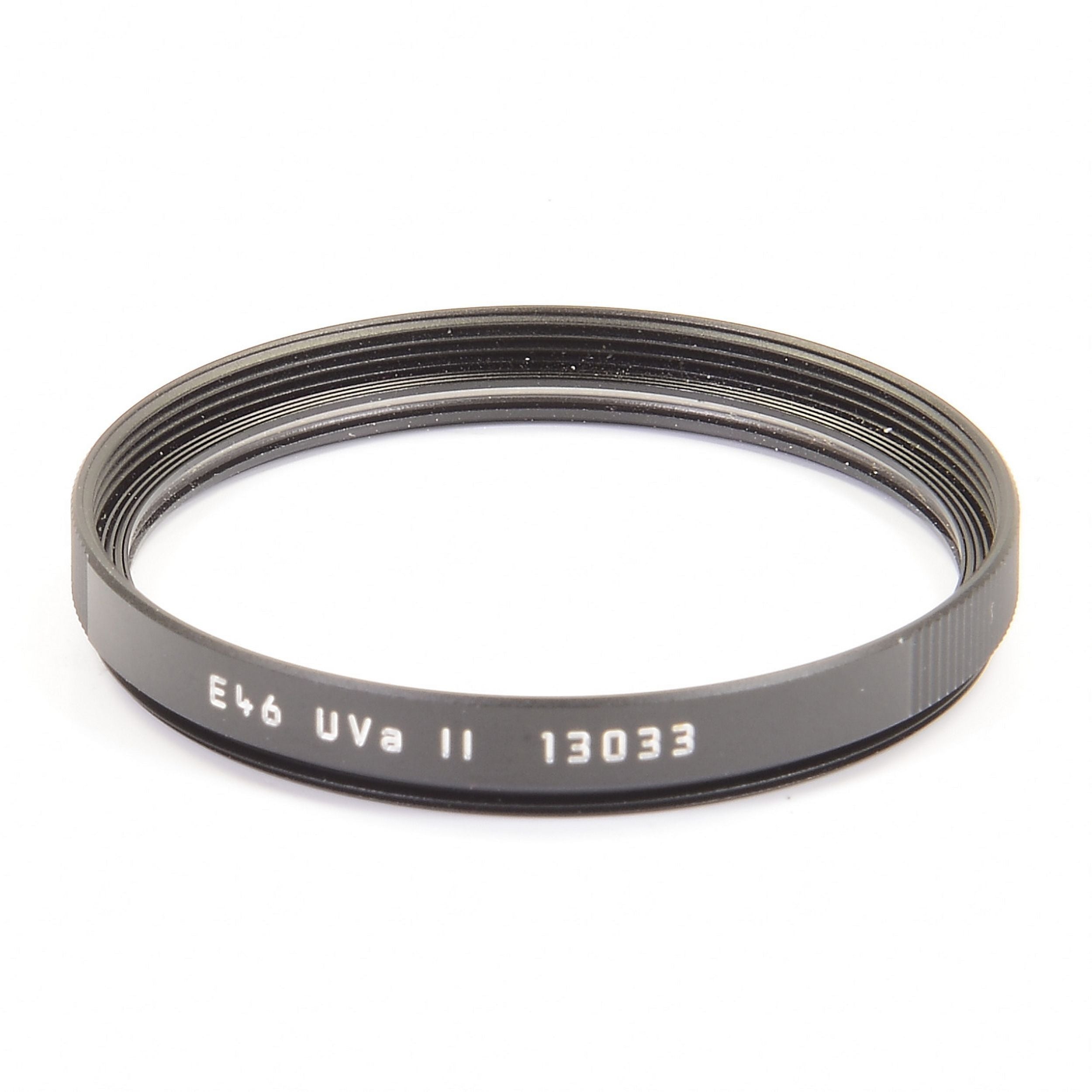 Leica E46 UVa II Filter Zwart + Doos