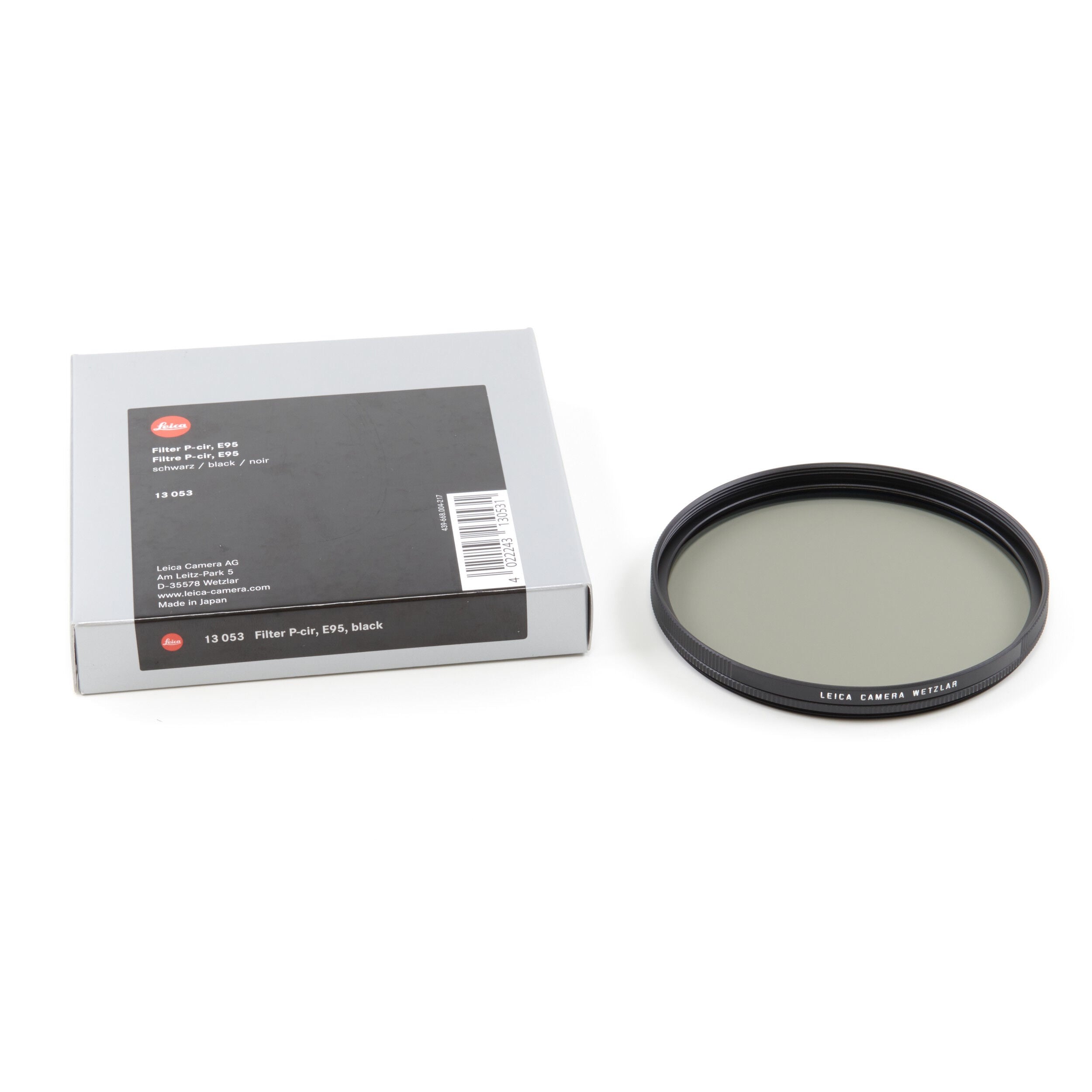 Leica E95 P-Cir Polarisatiefilter + Doos