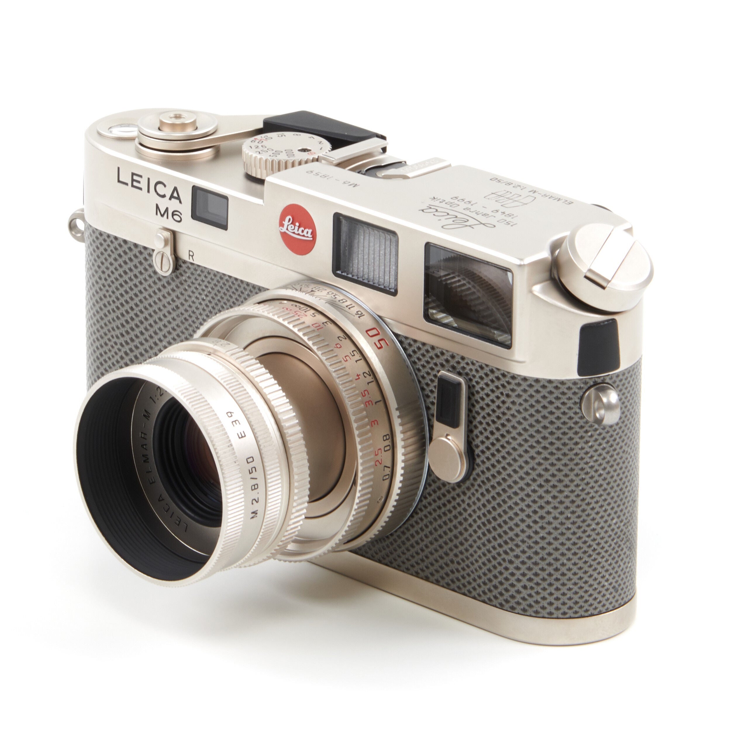 Leica M6 Platinum 150 Years Optik 50mm Elmar 1854 + Doos