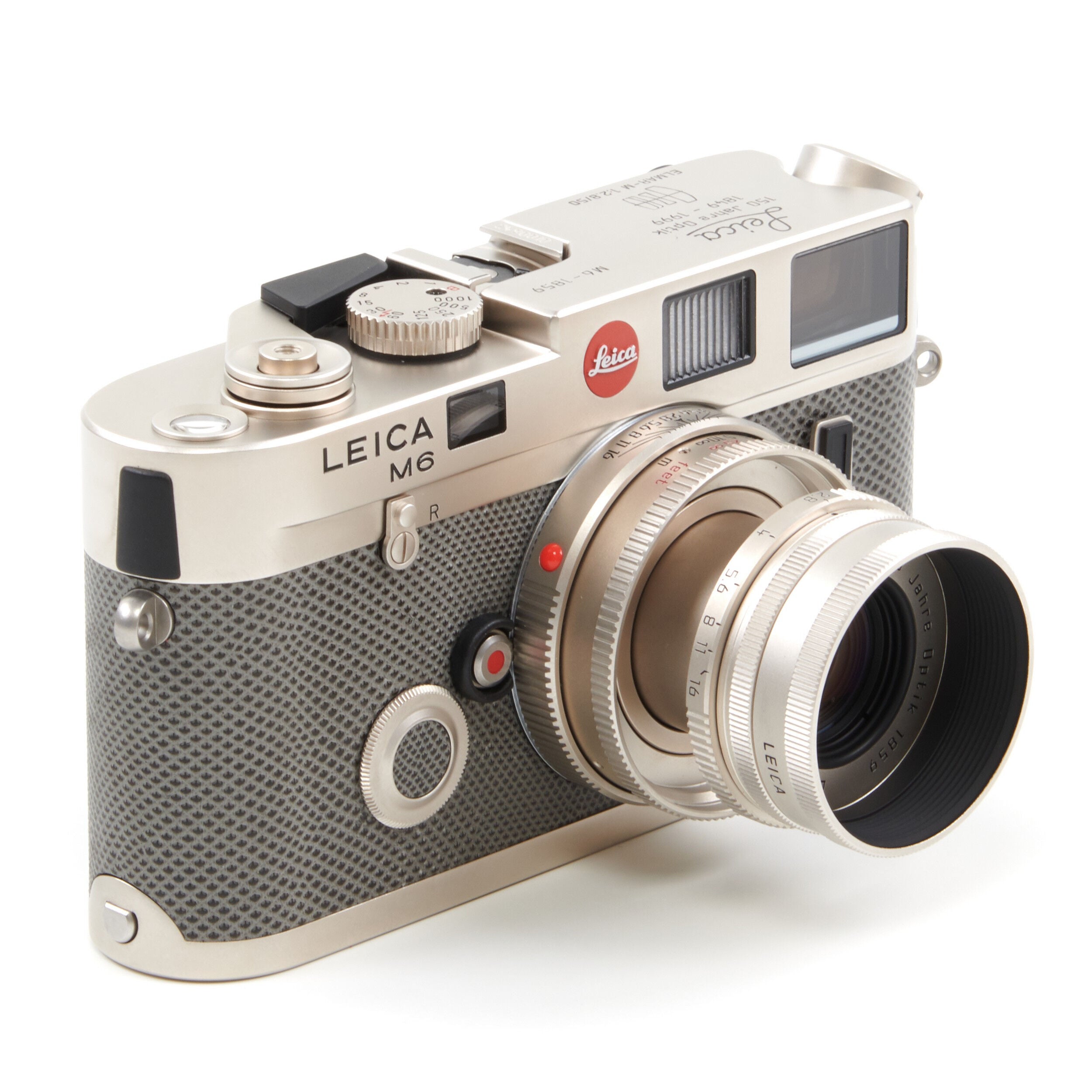 Leica M6 Platinum 150 Years Optik 50mm Elmar 1854 + Doos