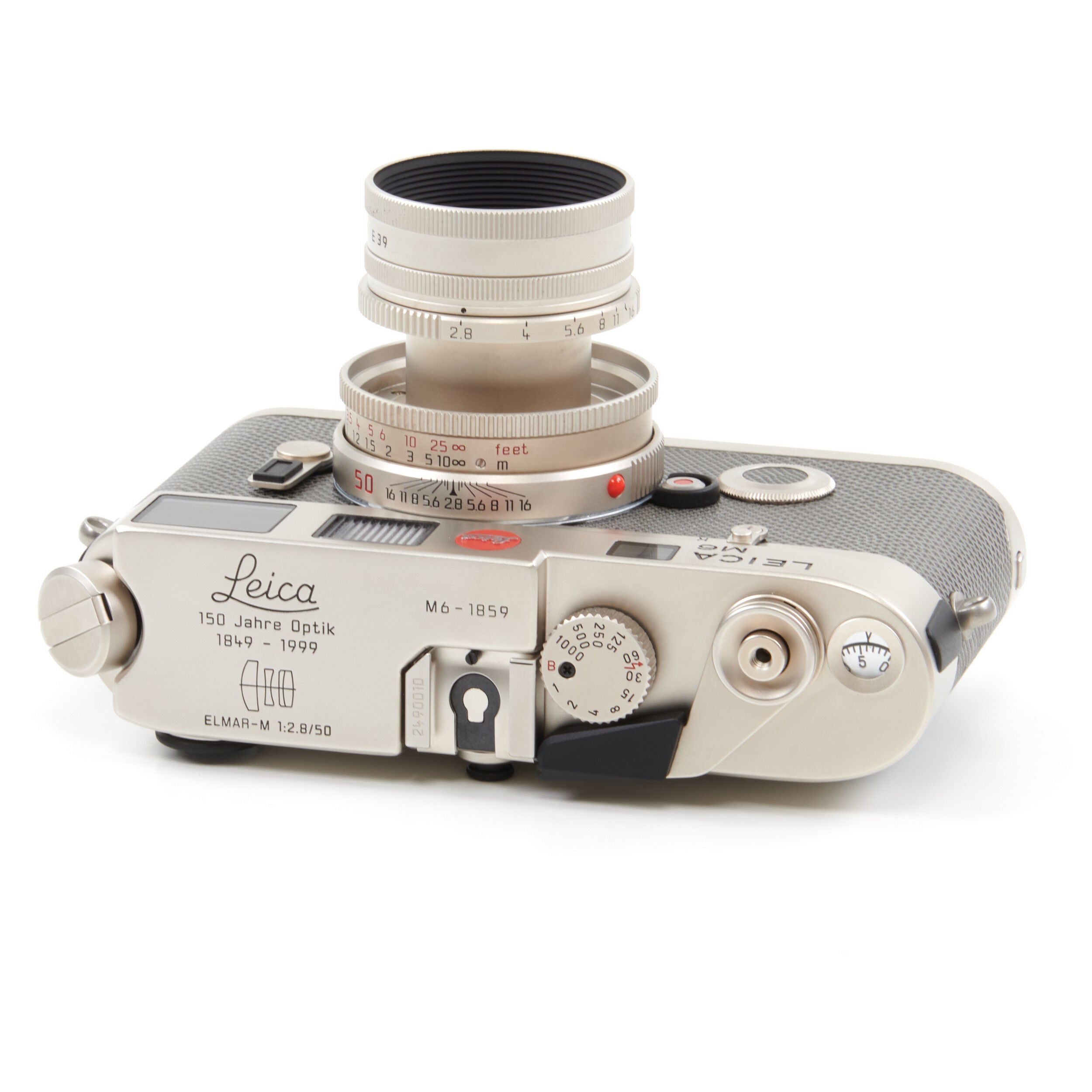 Leica M6 Platinum 150 Years Optik 50mm Elmar 1854 + Doos