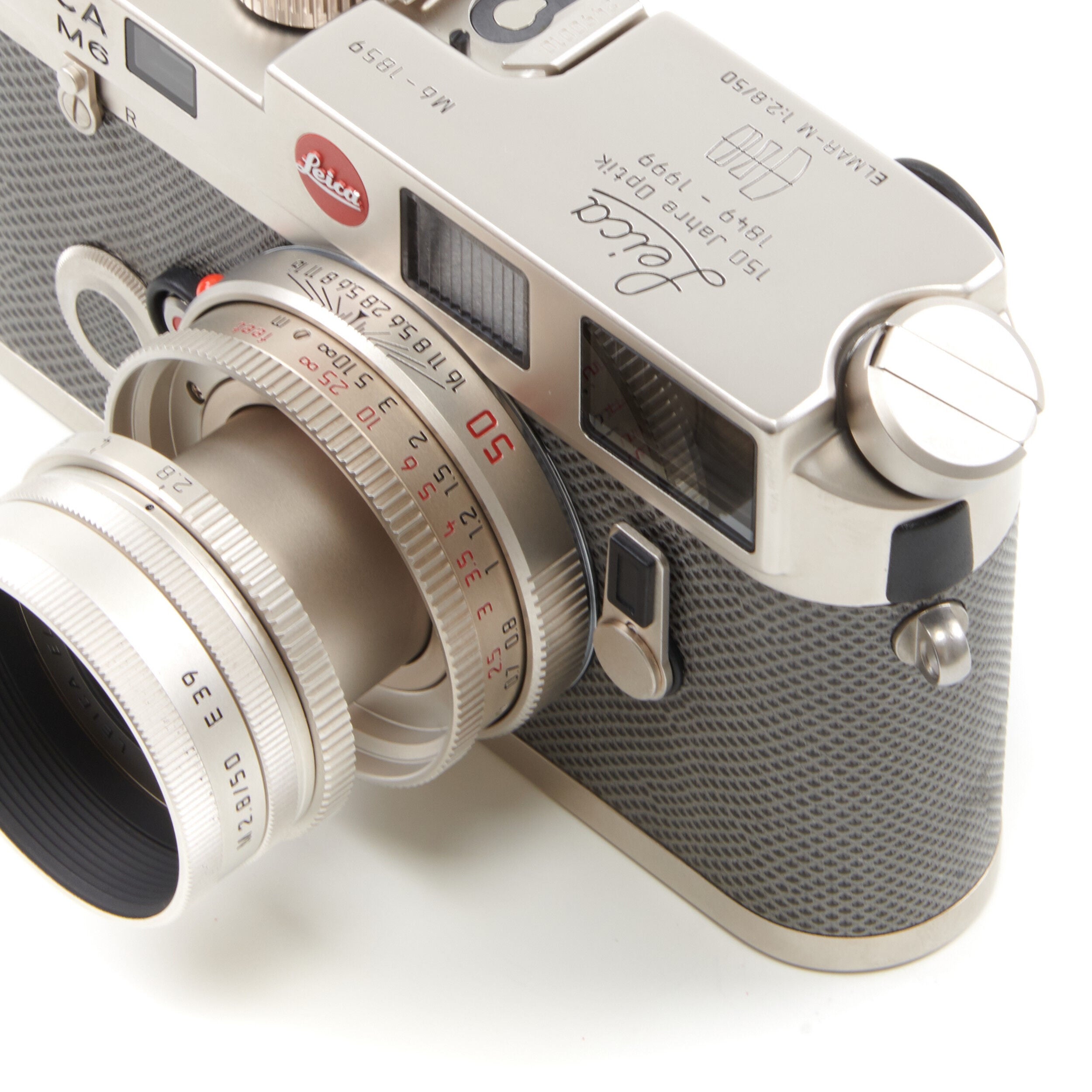 Leica M6 Platinum 150 Years Optik 50mm Elmar 1854 + Doos