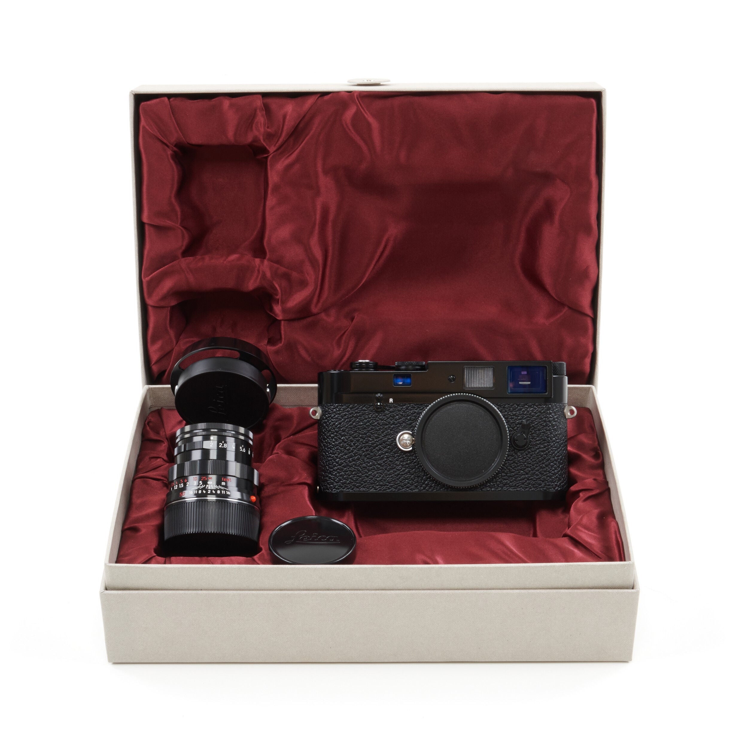 Leica MP Classic Set Black Paint + Doos Zeldzaam