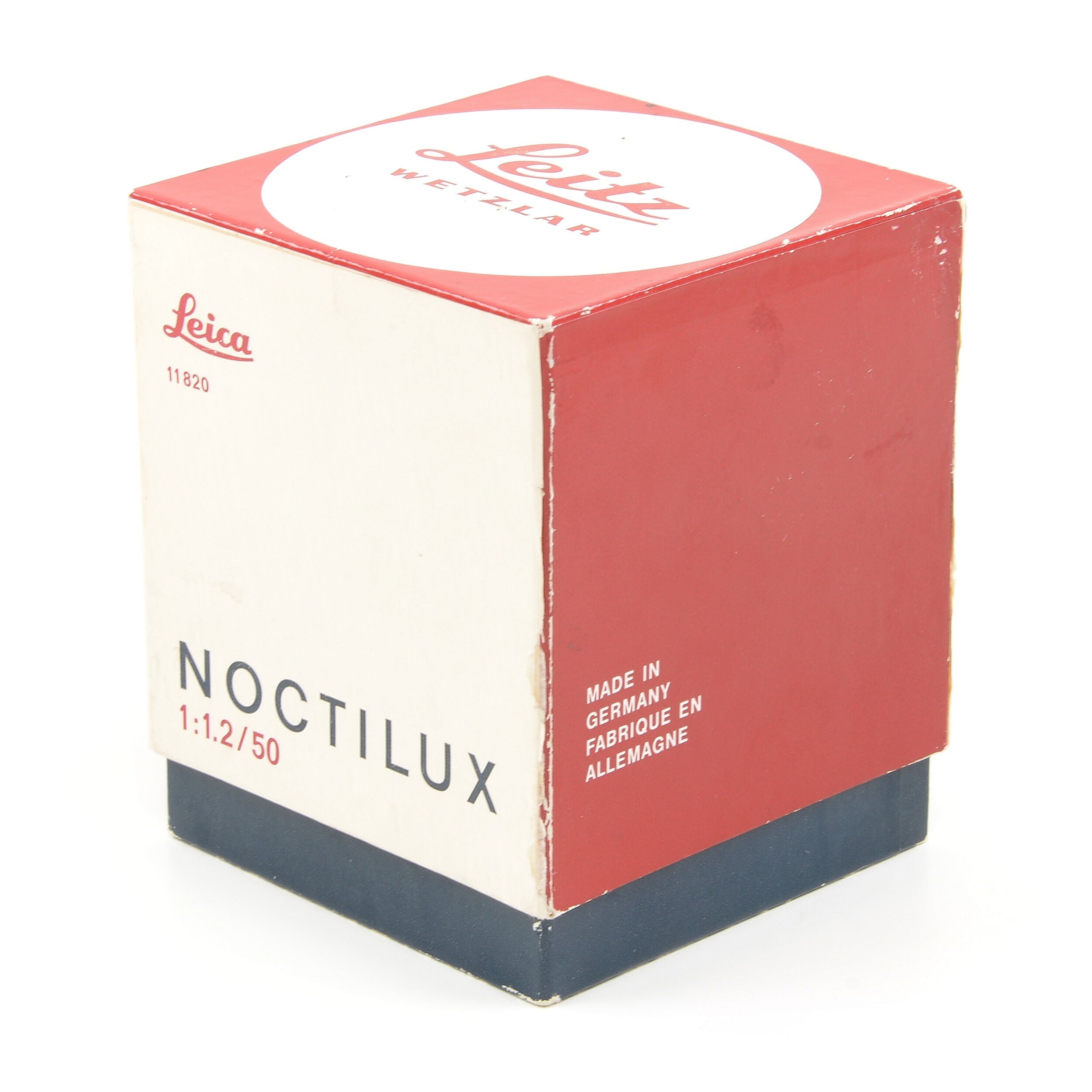 Leitz 50mm f1.2 Noctilux + doos 1e batch dikke voorvelg Zeer zeldzaam