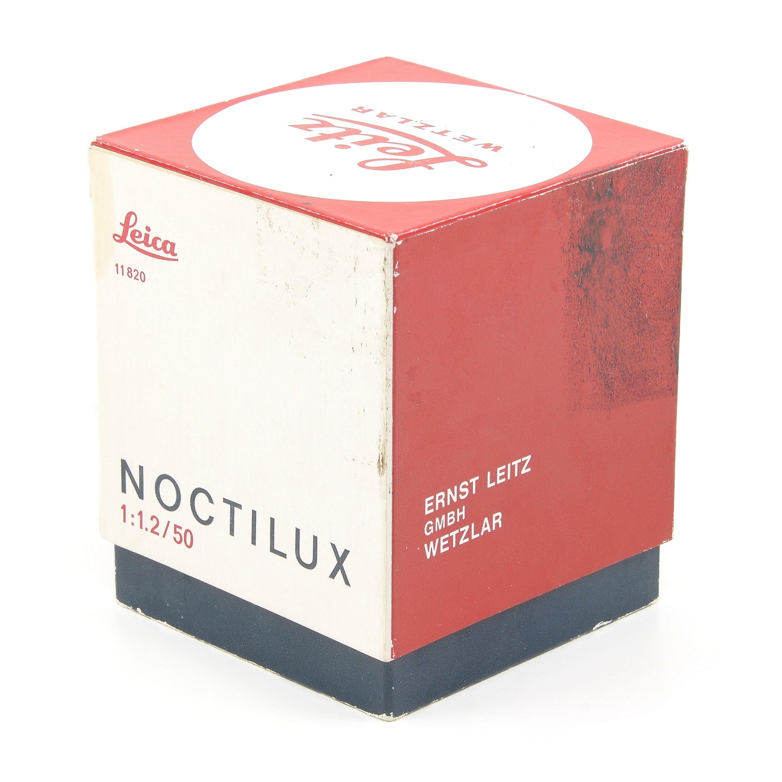 Leitz 50mm f1.2 Noctilux + doos 1e batch dikke voorvelg Zeer zeldzaam