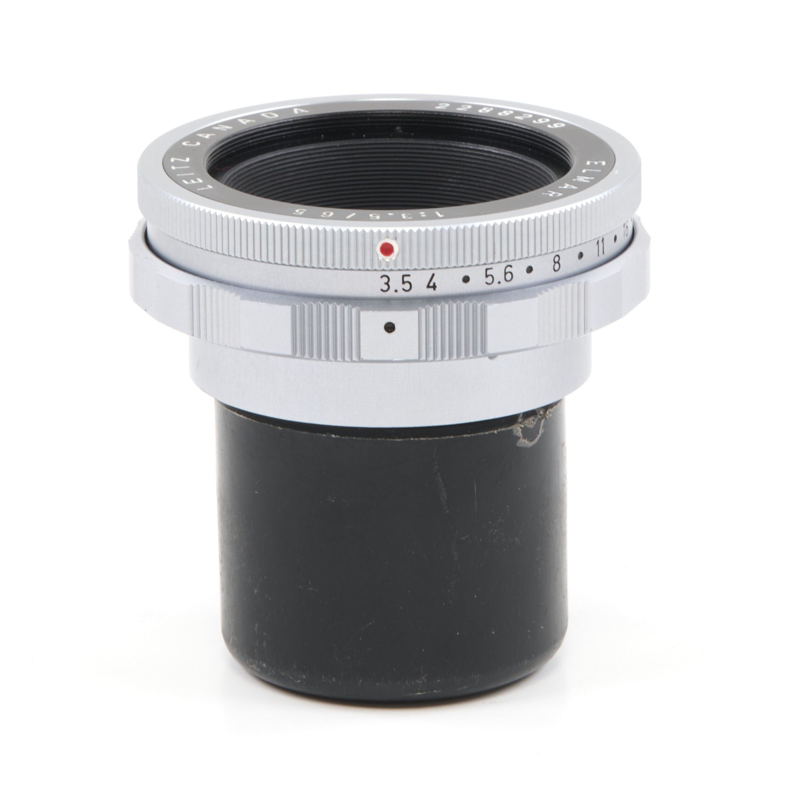 Leitz 65mm f3.5 Elmar Chrome Laatste batch Canada