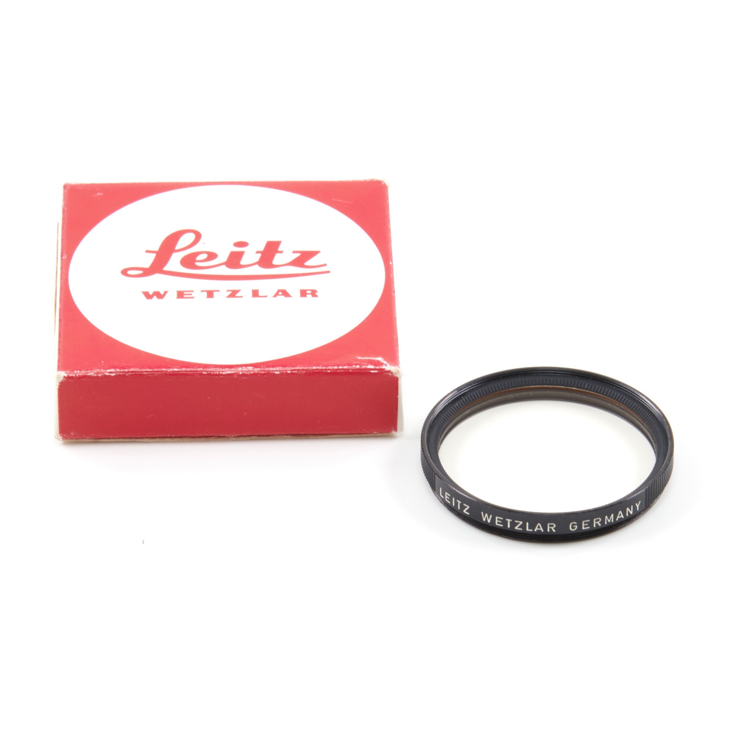 Leitz E39 UVA Filter Zwart + Doos