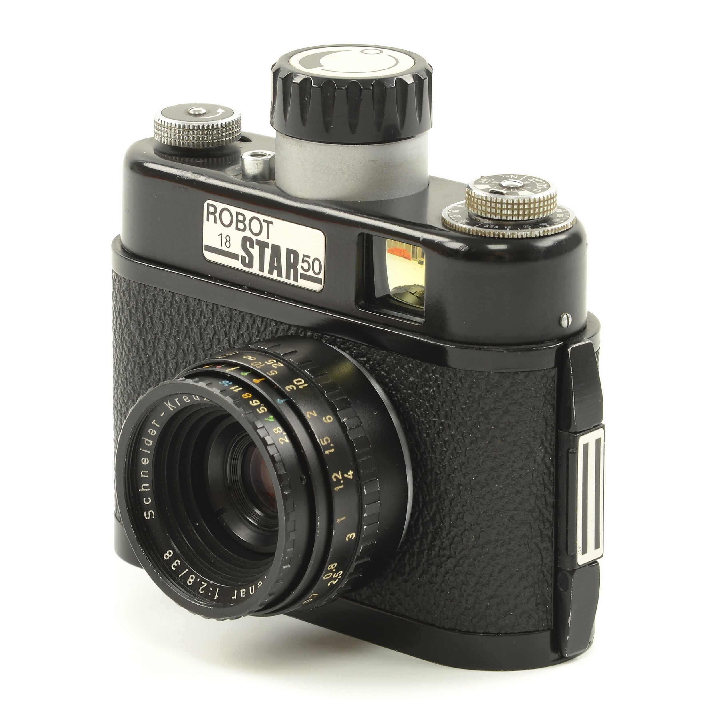 Robot 18 Star 50 ED + Schneider-Kreuznach 38mm f2.8 Lens Zeldzaam