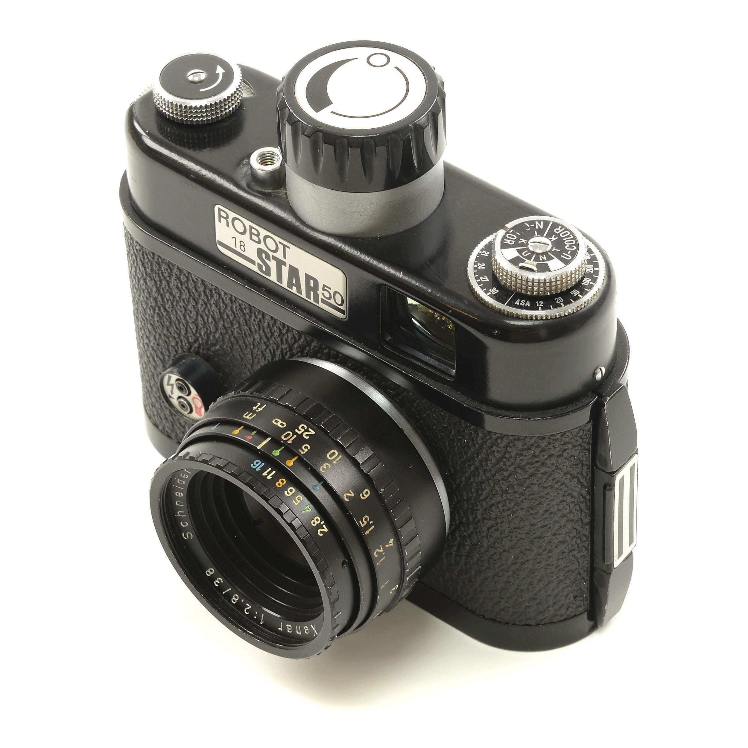 Robot 18 Star 50 ED + Schneider-Kreuznach 38mm f2.8 Lens Zeldzaam