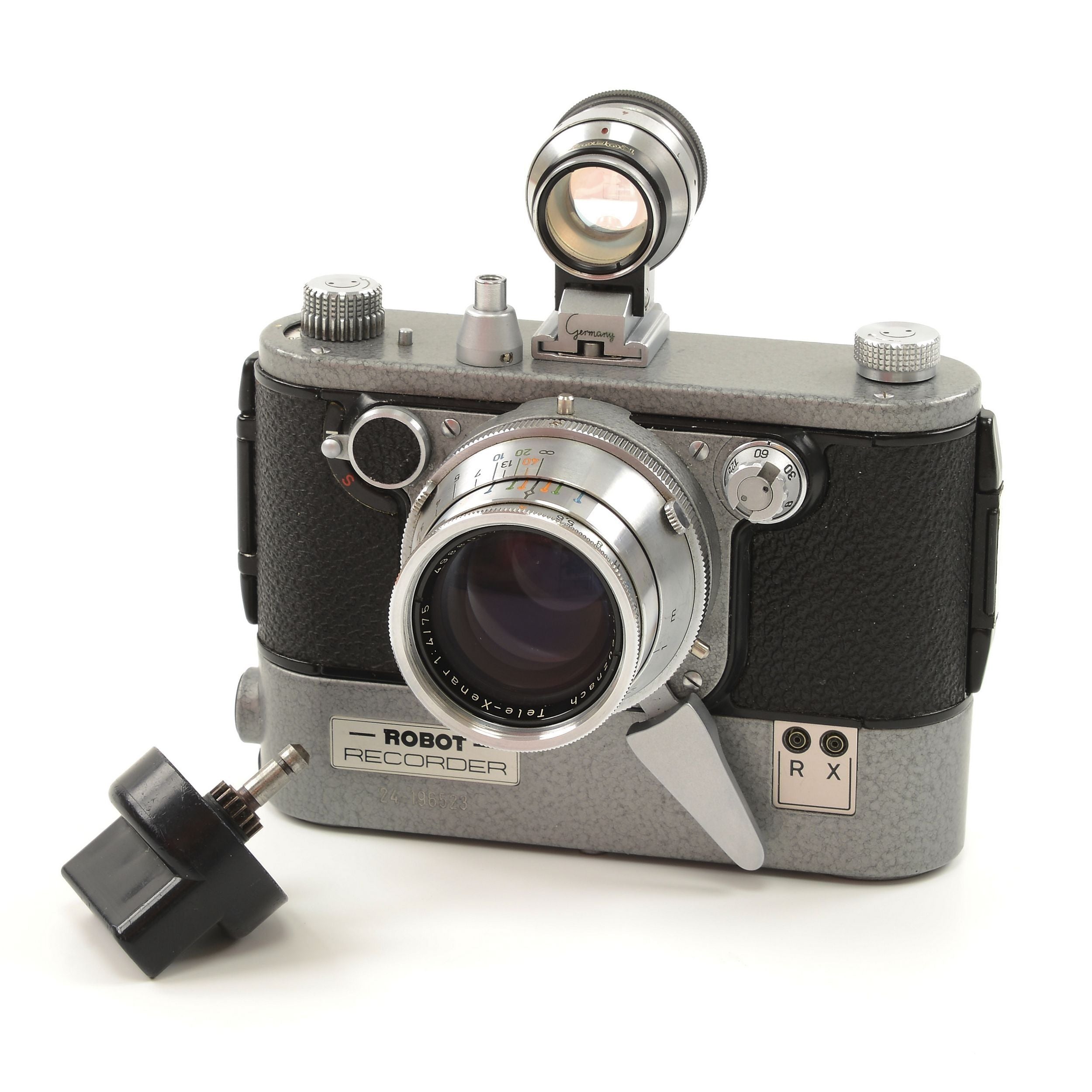 Robot Super Recorder 24 + Schneider-Kreuznach 75mm f4 Tele-Xenar Lens UITERST ZELDZAAM